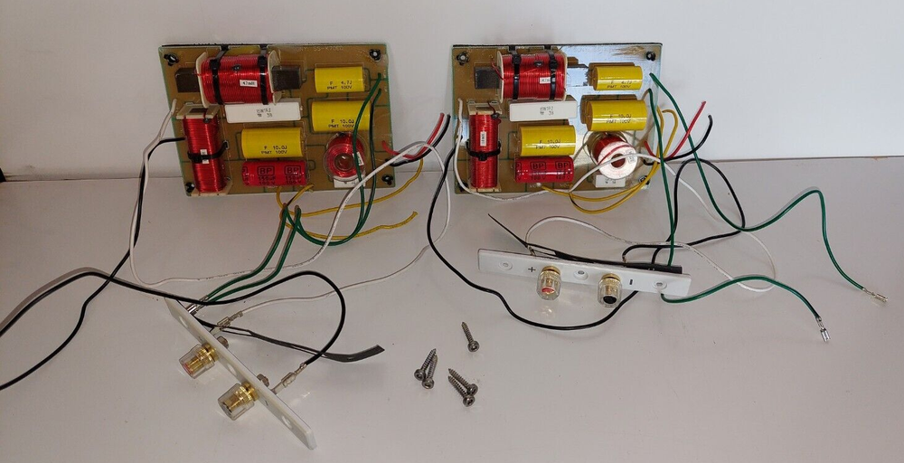 Sony SS-K70ED Crossover Pair, CUT WIRES *TESTED*