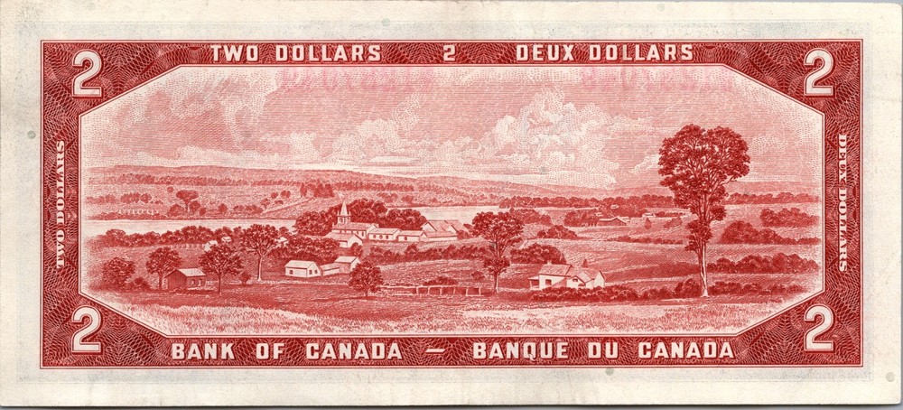 Canada 2 Dollars 1954 BC-38d AU