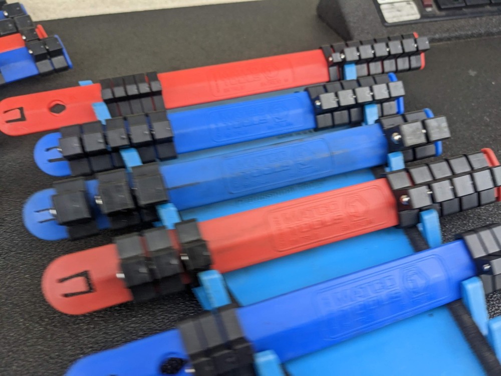 Matco Tools Plastic Socket Rail Organizers Lot