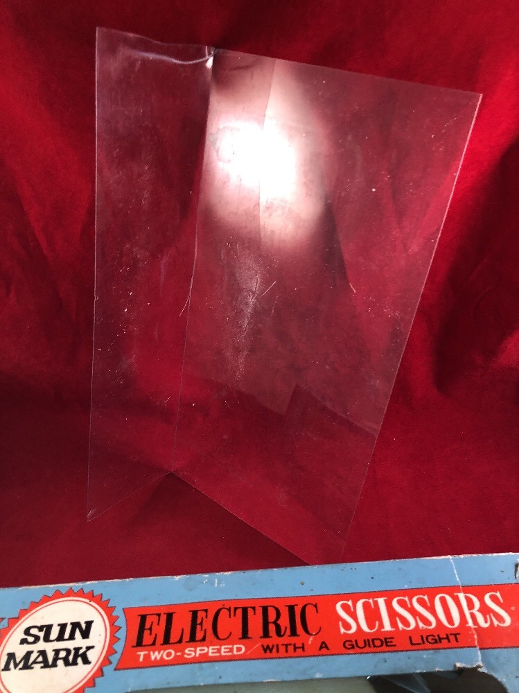 Vintage Sunmark 2 Speed Electric Scissors With Guide Light