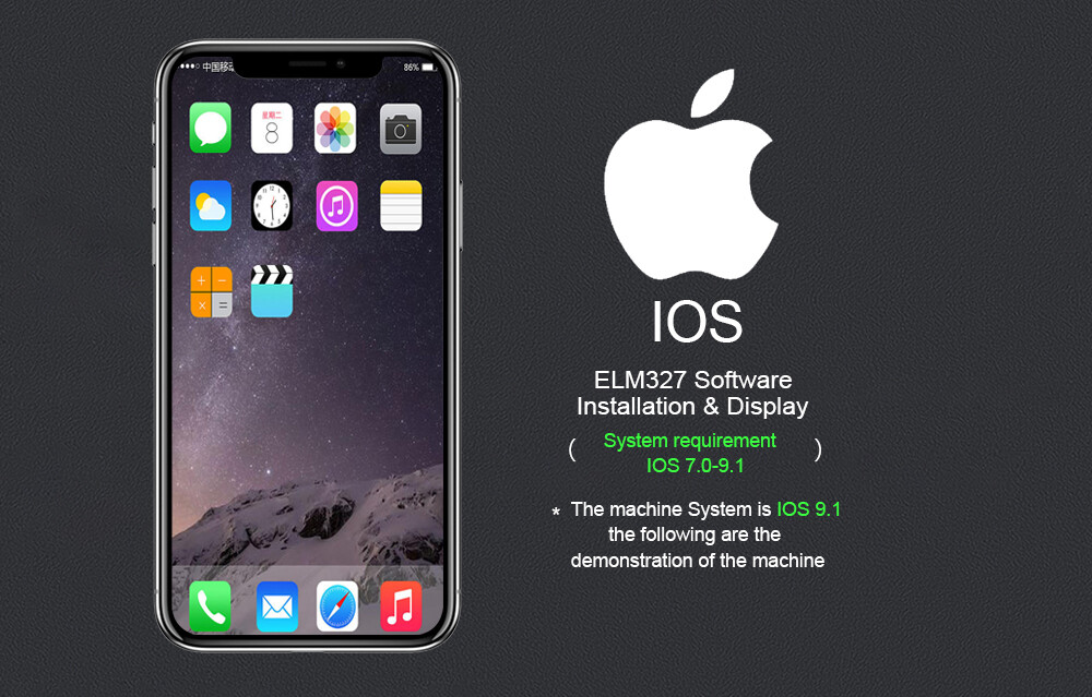 ELM327 Bluetooth Car Diagnostic OBD2 Scanner Code Reader Tool For Android IOS