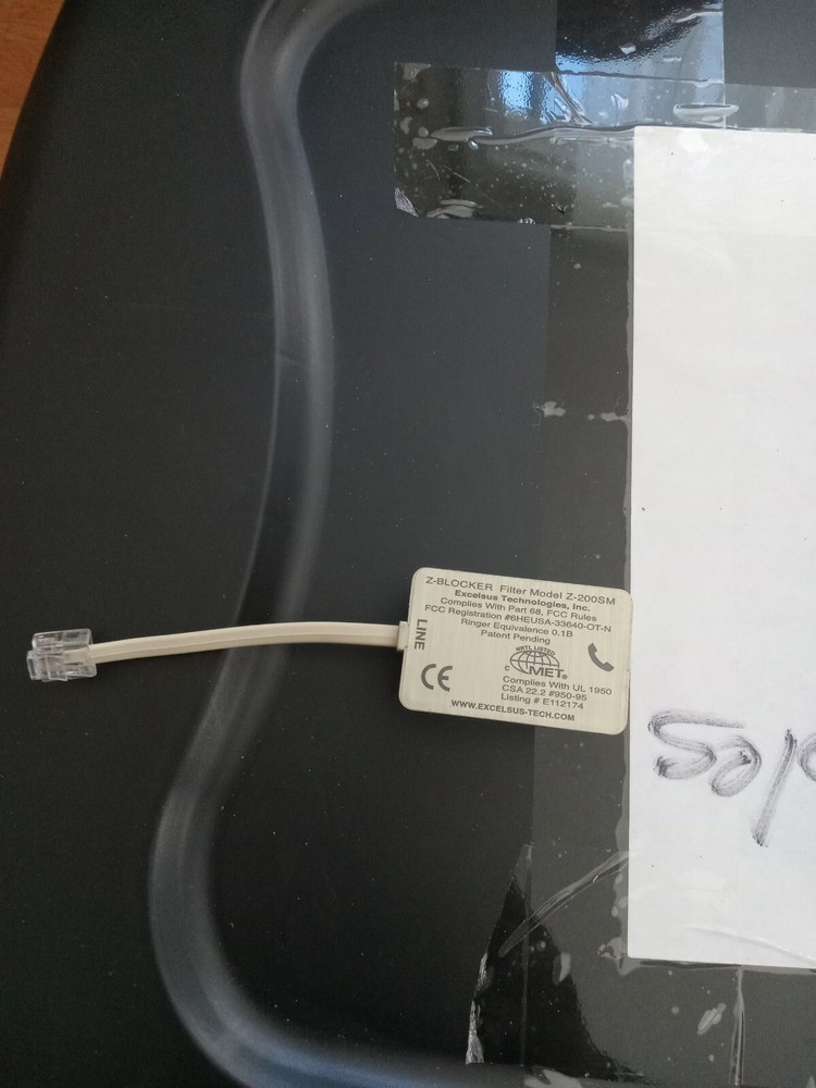 Z-Blocker Single Line DSL Filter Model Z-200SM Excelsus Technologies