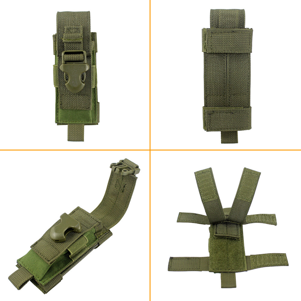 Multitool Sheath Folding Knife Sheath Pouch for Belt Molle Flashlight Mag Pouch