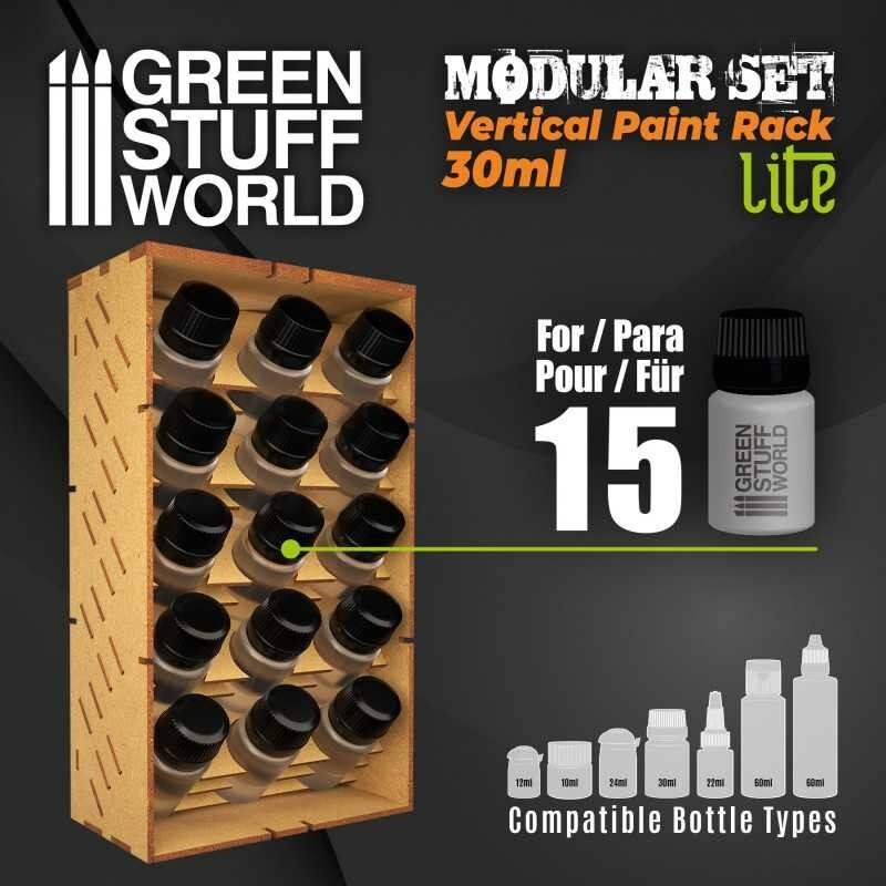 Green Stuff World Vertical Paint Organizer 30ml - LITE New