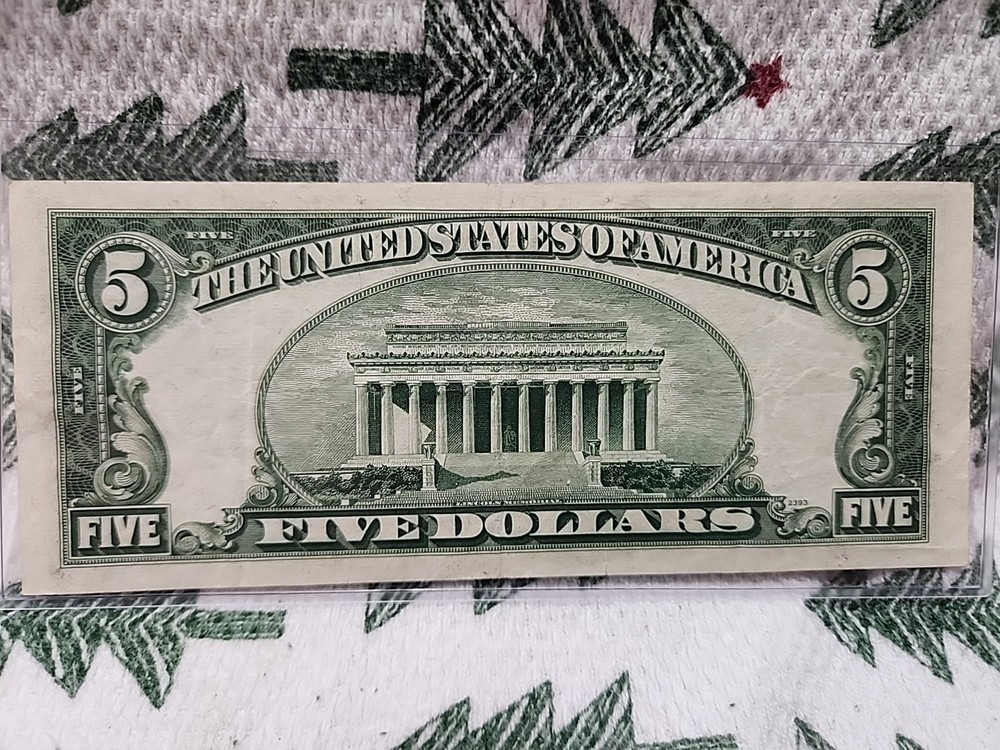 1953 A 5 Dollar Silver Certificate