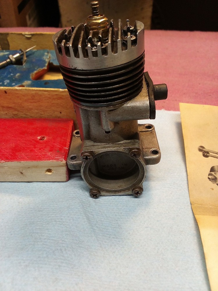 O.S. Max 35 Airplane Engine With Box & Instructions
