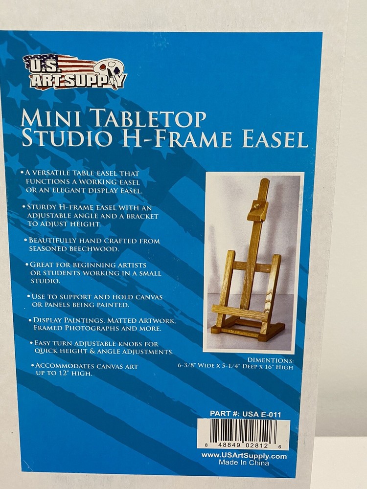 Tabletop H-Frame Easel