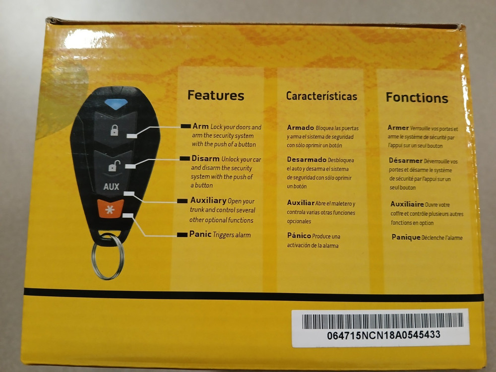 VIPER 3105V 1-WAY SECURITY SYSTEM