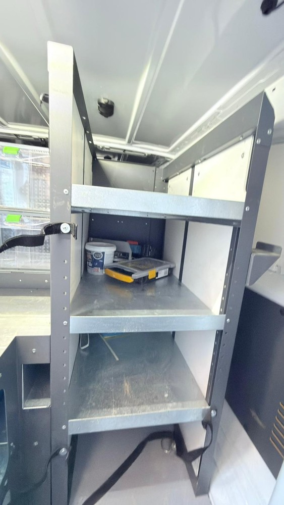 Van racking shelves