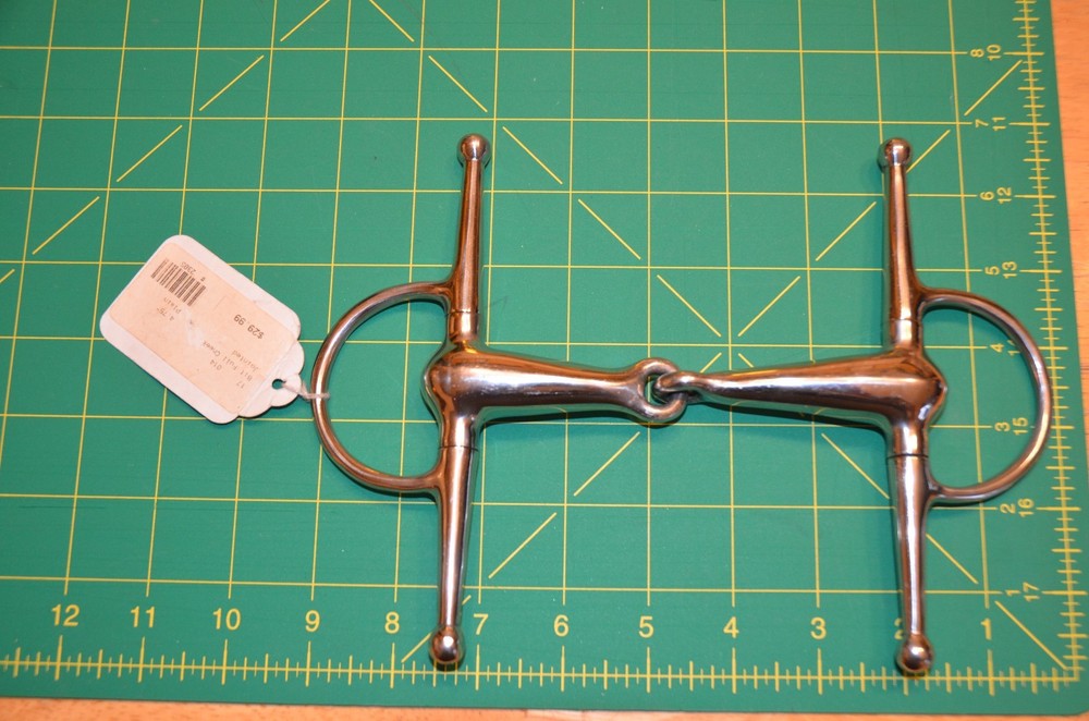 Full Cheek Bit Jointed Plain  Brand NEW   4.75 inch  2385