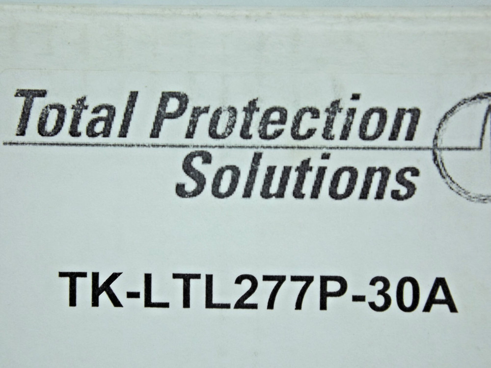 two (2) Total Protection Solutions TK-LTL277P-30A Surge Protective Device