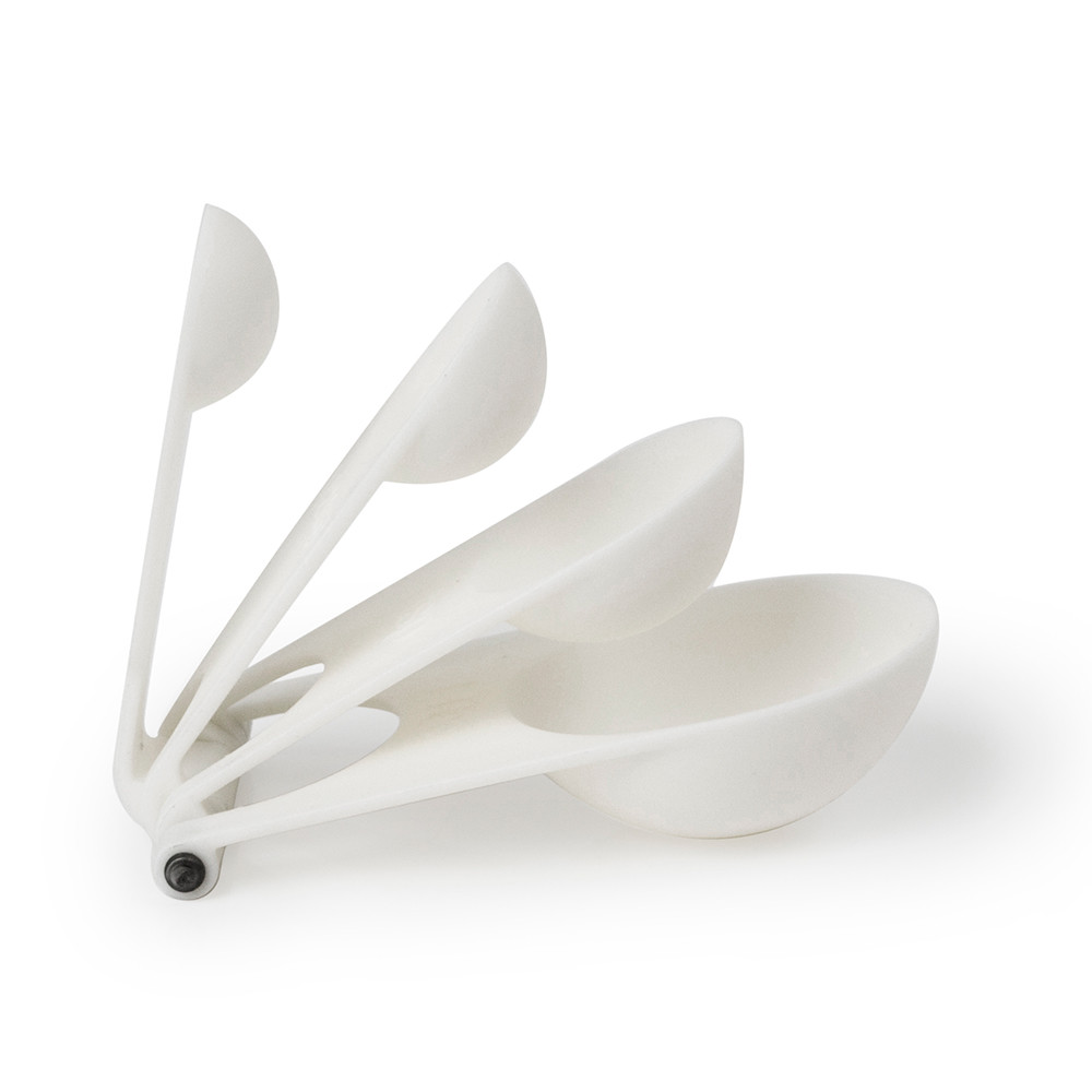TSP by Architec Nesting Measuring Spoon Set - White