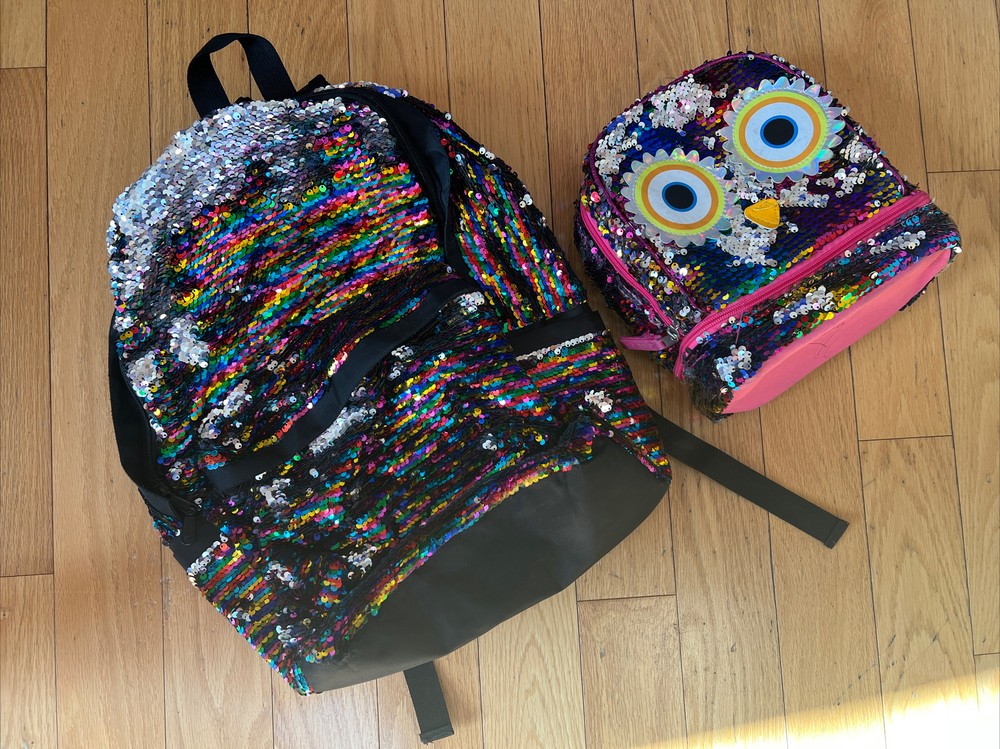 Girls sequence backpack & Lunchbox Combo