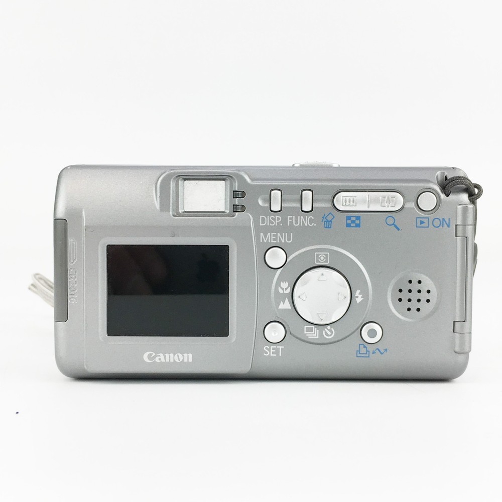 Canon PowerShot A310 3.2MP Compact Digital Camera Silver Tested Working