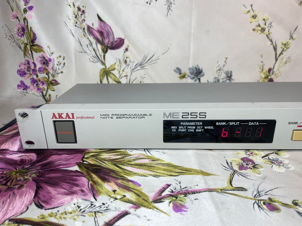 Working Akai ME25S Midi Programmable Note Separator Synthesizer Module Equipment