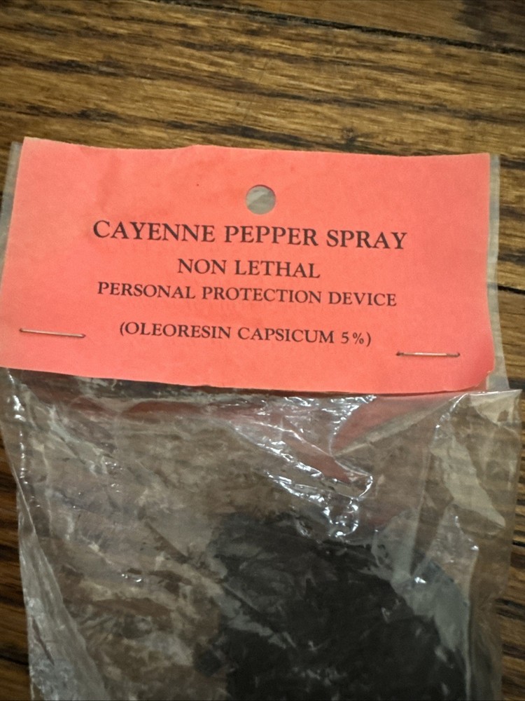Cayenne Pepper Spray Non Lethal Spray Stopper