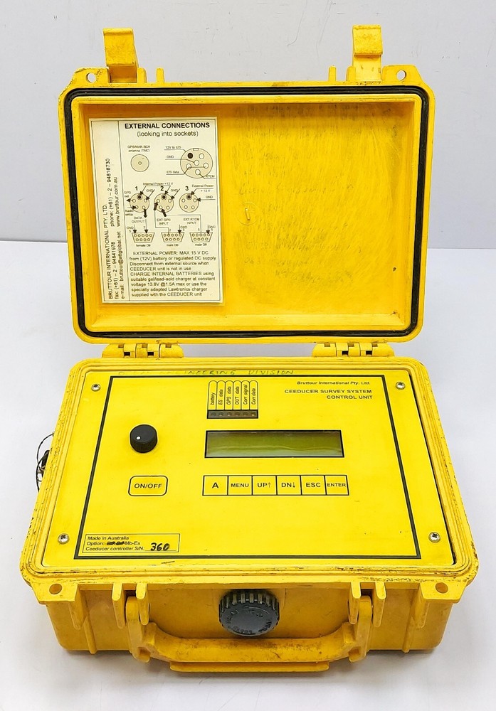 Bruttour Ceeducer Survey System Control Unit - GPS Enabled