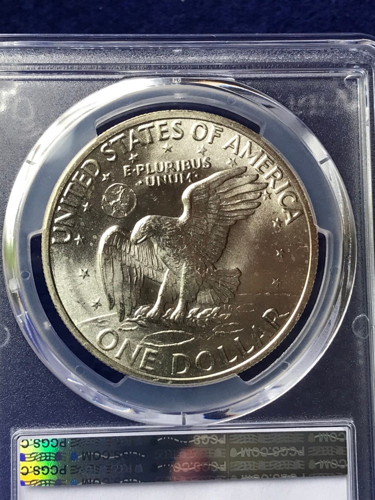 1971-S EISENHOWER SILVER $1 DOLLAR *PCGS MS66 GEM UNCIRCULATED*