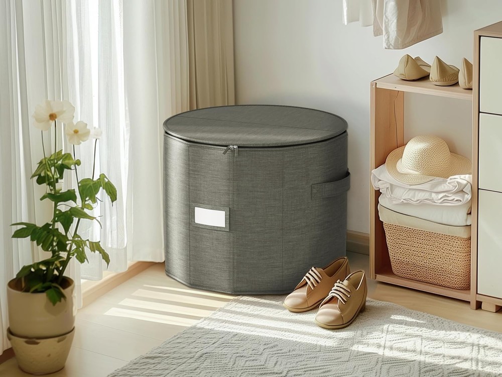 Shoe Organizer for Closet - Cylindrical Shoe Storage Organizer