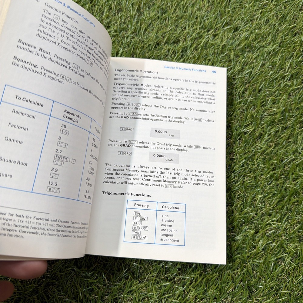 Hewlett Packard HP-11C Owner's Handbook Problem-Solving Guide Manual 05/84