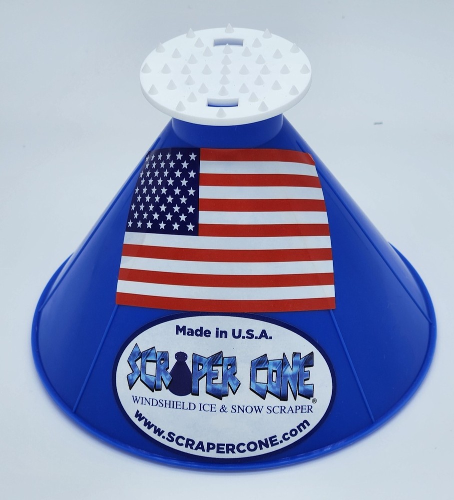 SCRAPER CONE®️ The Original Ice Scraper US Flag Special Addition Ice Scraper