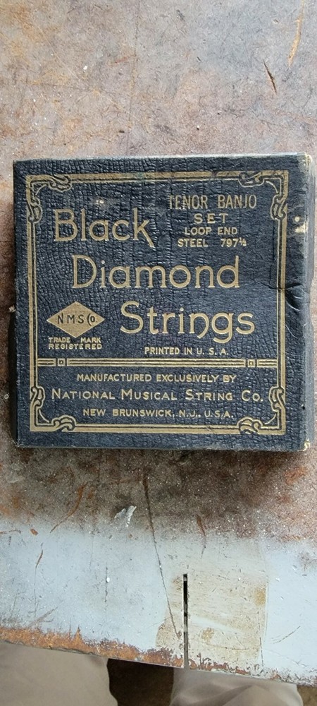 Black Diamond Tenor Banjo Strings - Vintage
