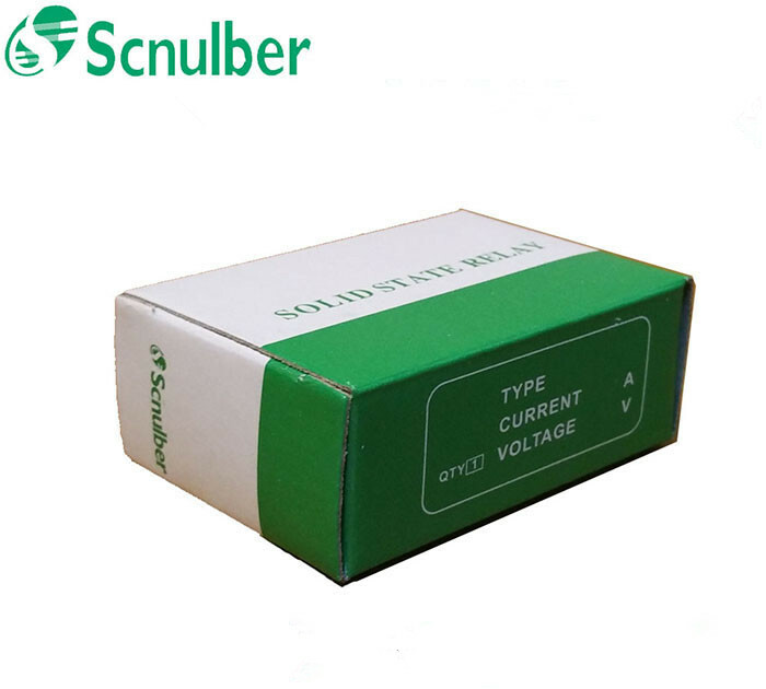 Scnulber Single-phase Solid State Relay SSR-40DA 40A 380VAC DC Control AC