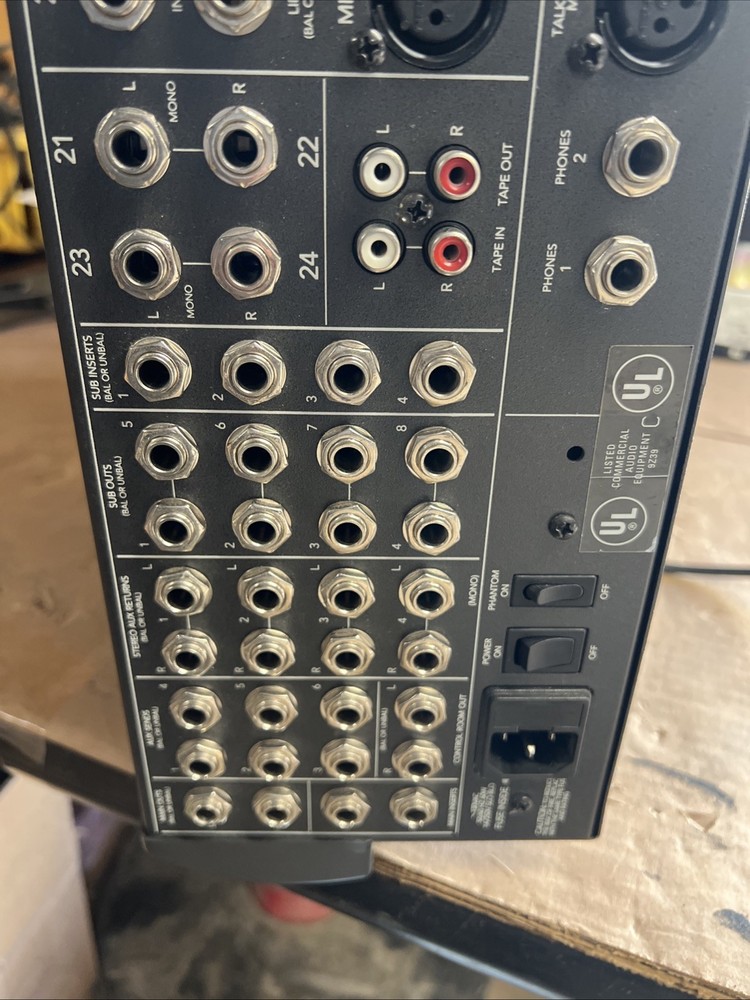 Mackie SR24.4 Mixing Console TESTED WORKING
