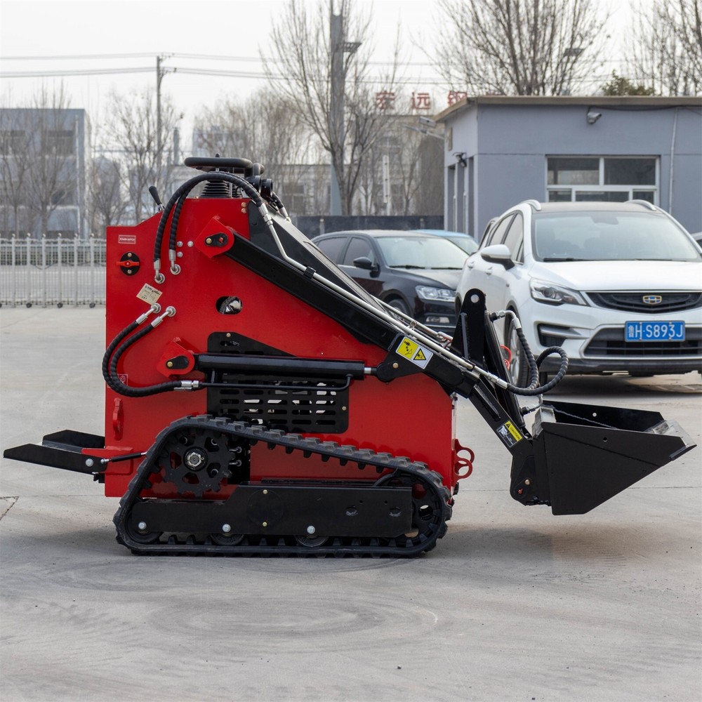 380 Triangle Track Mini Skid Steer Loader 23HP B&S EPA Petrol Engine Crawler