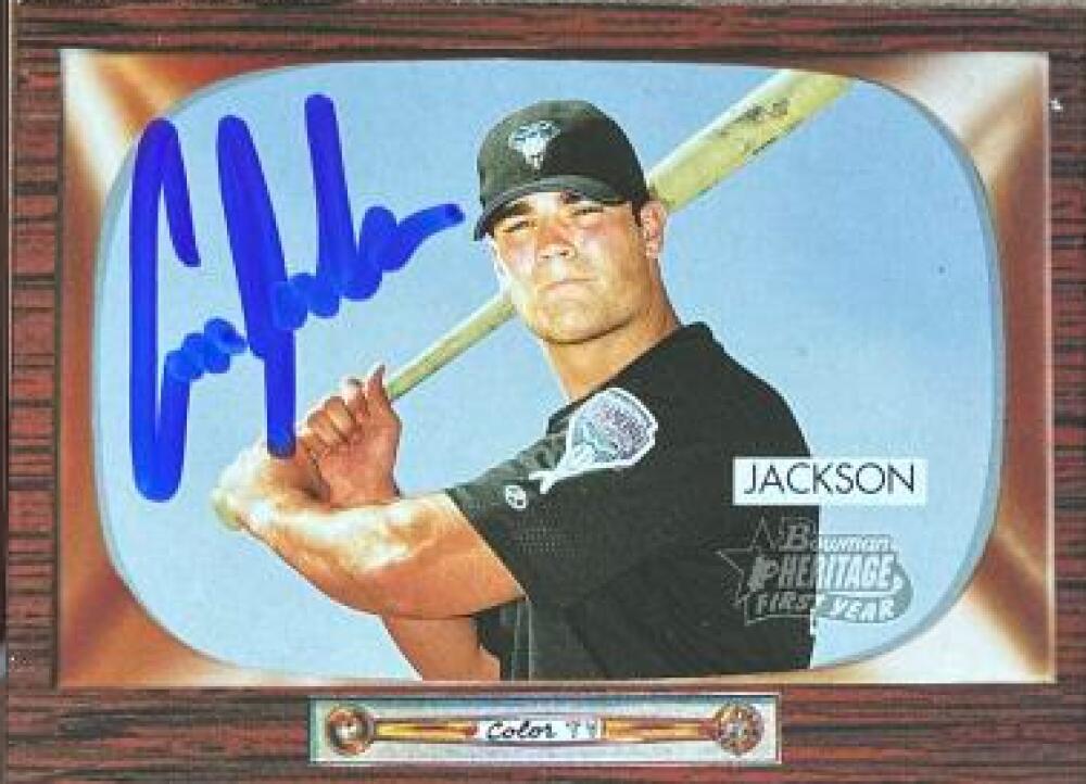 Conor Jackson Autographed 2004 Bowman Heritage #261
