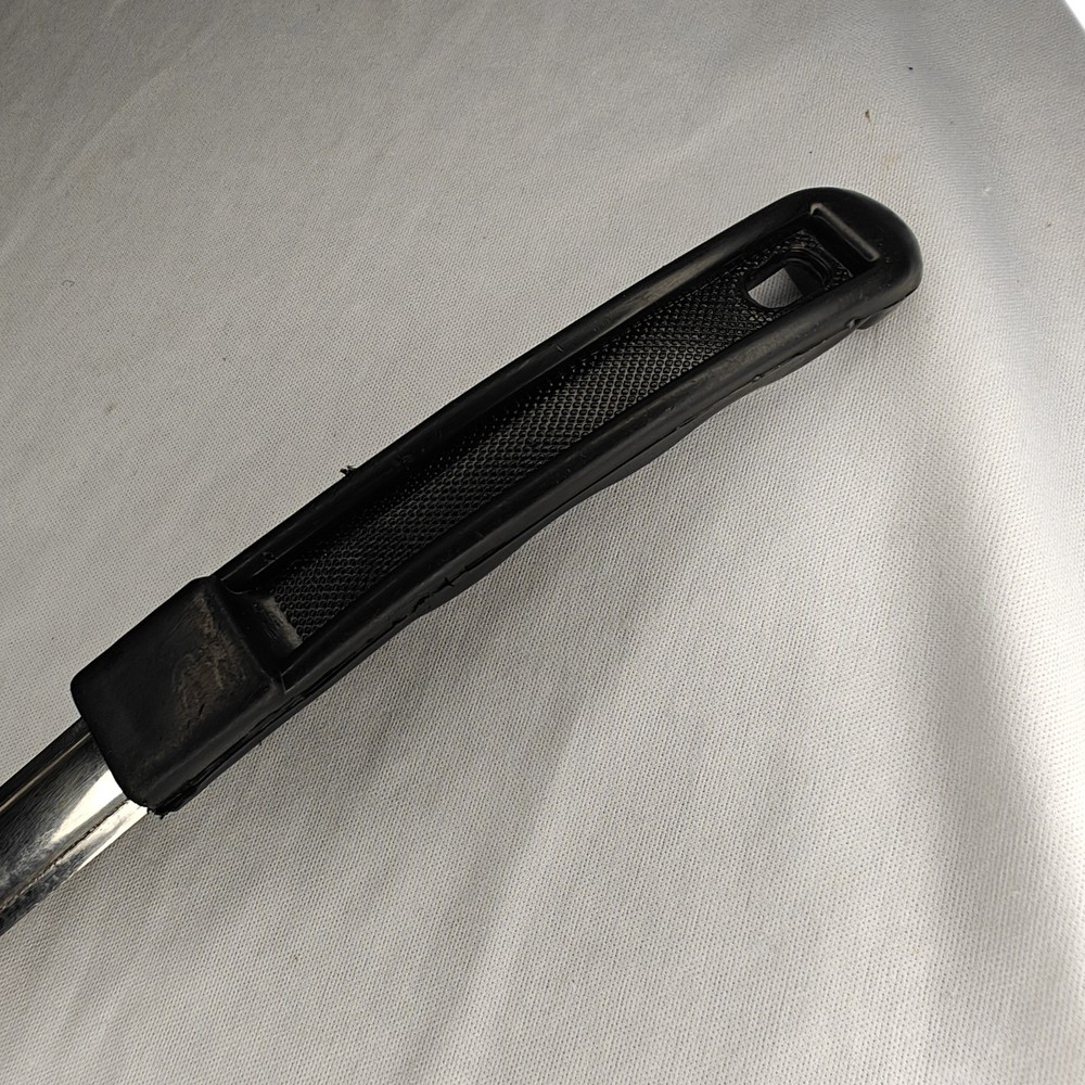 13" Commercial Restaurant Stainless Solid Spoon w/Plastic Handle