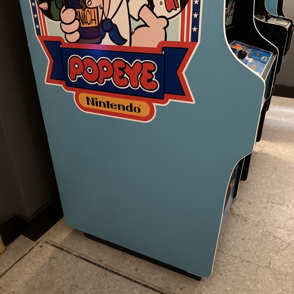 POPEYE ARCADE MACHINE by NINTENDO 1982 (Excellent) *RARE*