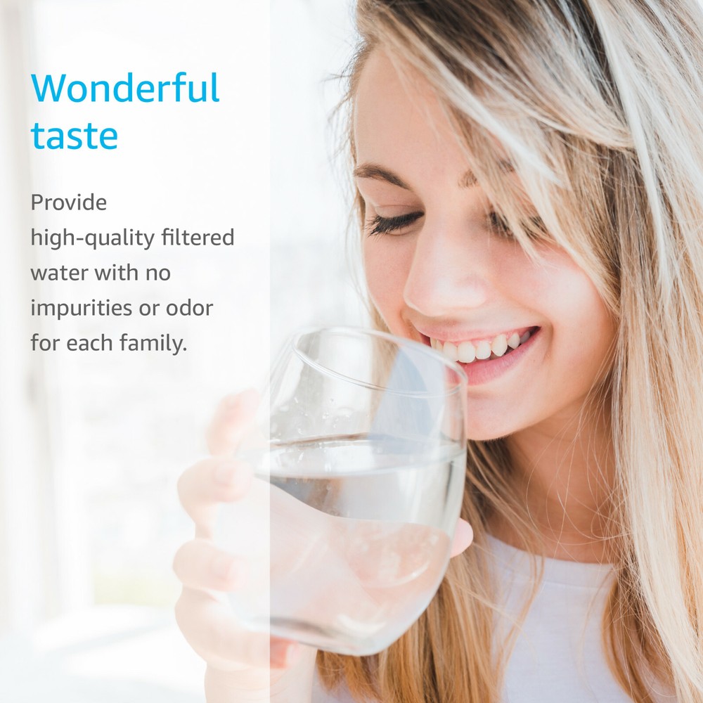 Replacement for Brita Water Filter,Pitchers,Dispensers by AQUA CREST,NSF TÜV SÜD