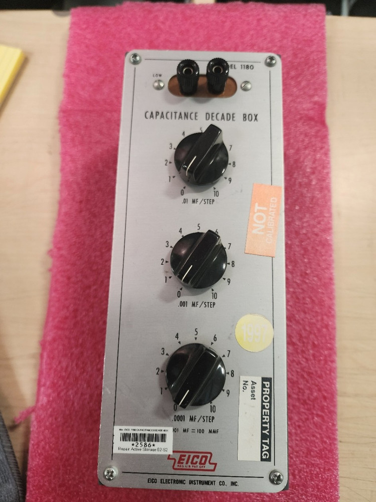 EICO 1180 Decade Capacitance Box