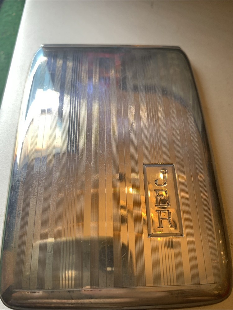 Vintage Sterling Silver Cigarette Case