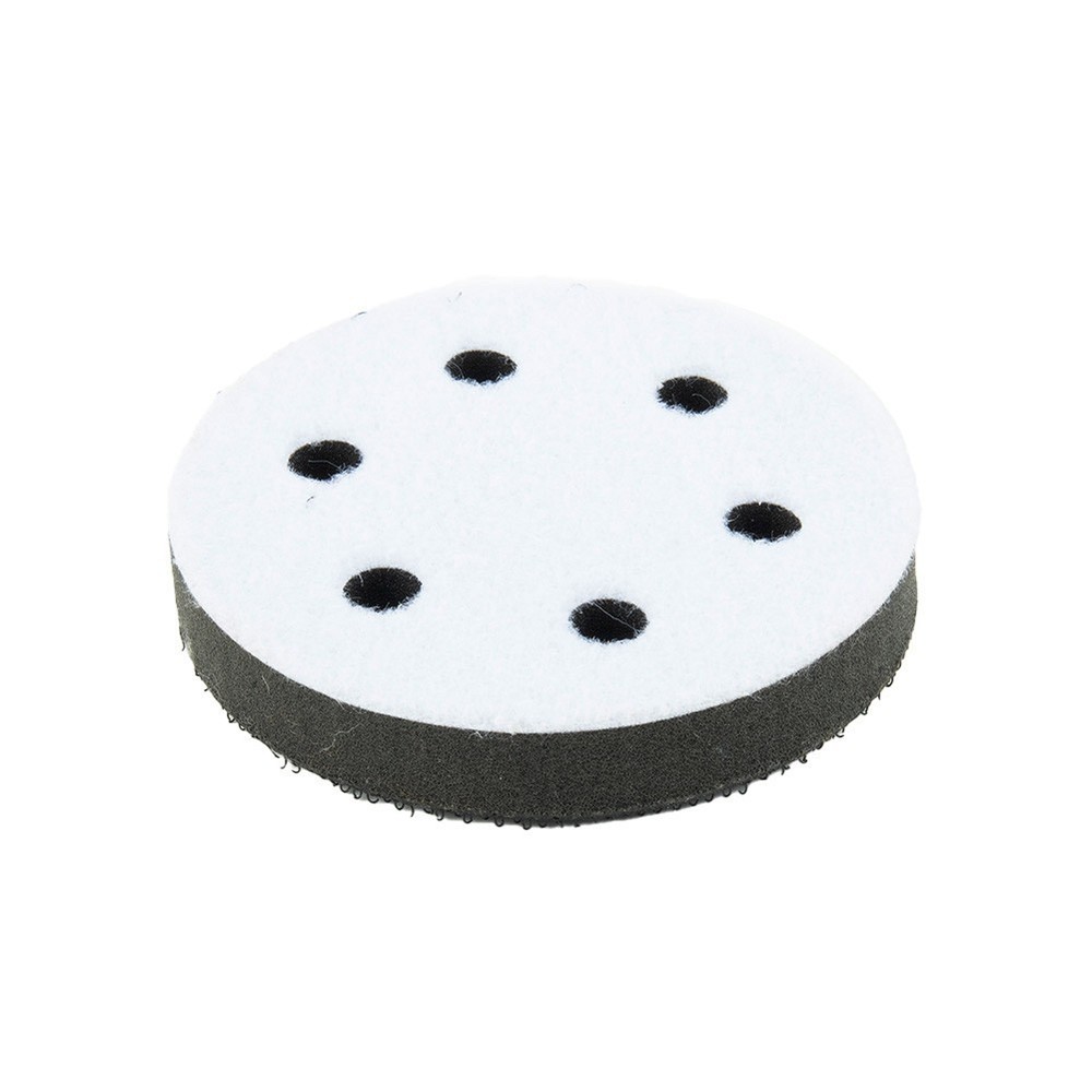 Sponge Interface Pad 2PCS 3inch 6 Holes 8mm For Sanding Pads Replacement