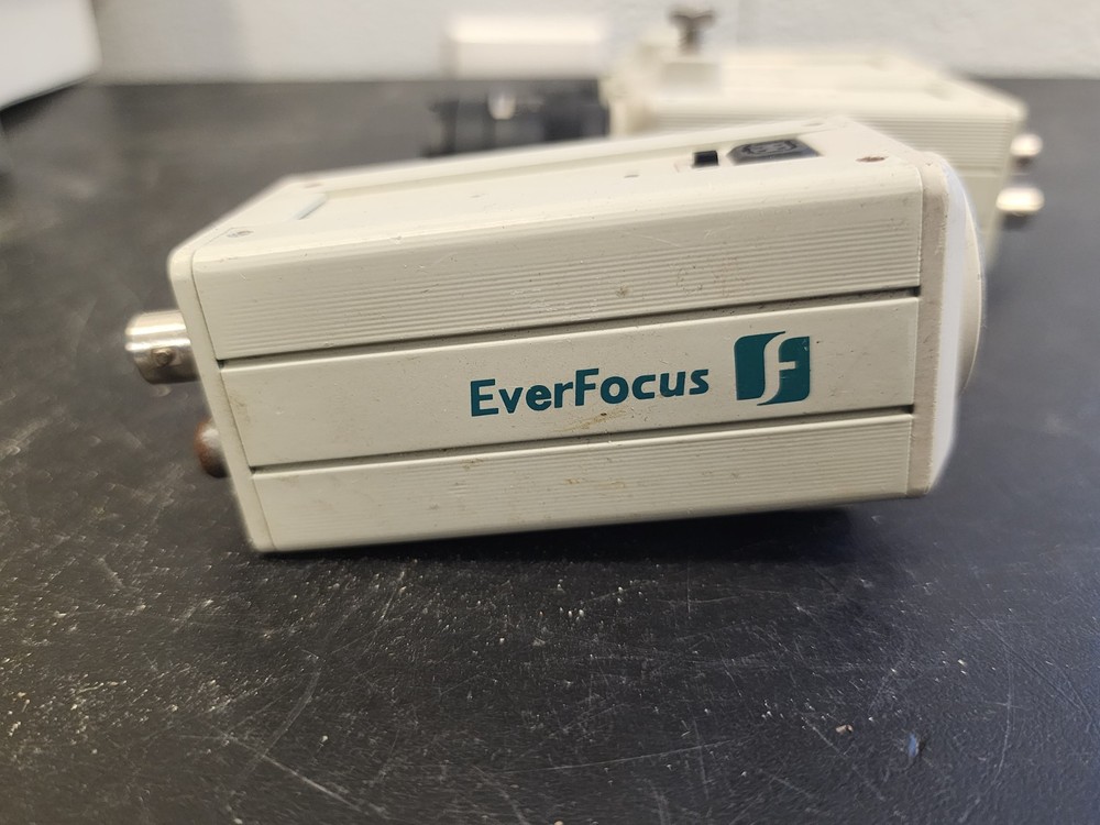 (3) Everfocus EX100/E CCD Black & White Security Camera