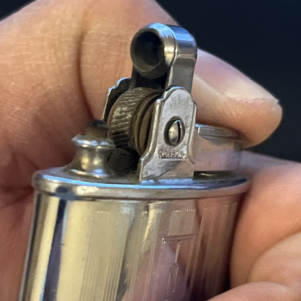 Vintage 1950's Ronson Whirlwind Lighter - Untested