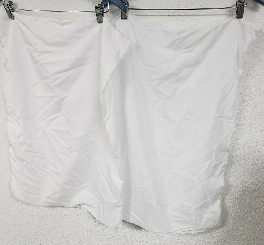 Room Essentials 2 Pack Pillow Protector - White, Standard