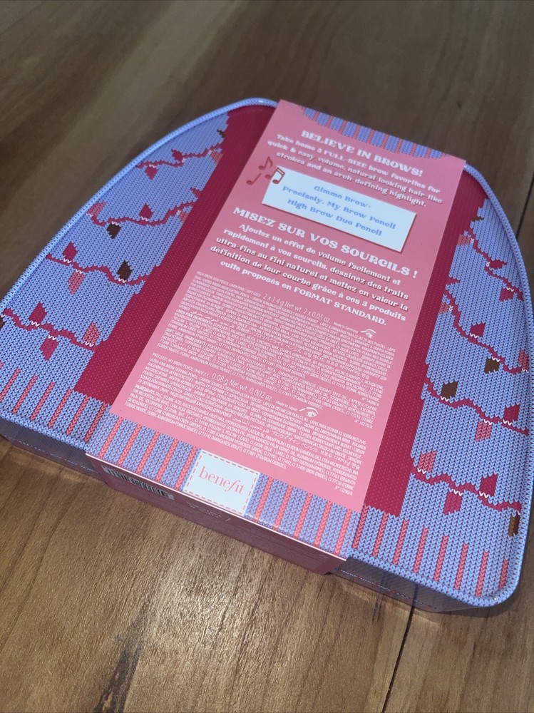 Benefit Tin Jingle Brows Tin High Brow Pencil Set Shade 2