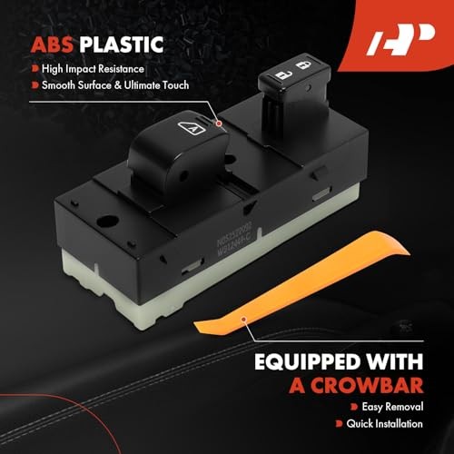 Power Window Switch Compatible with Nissan Pathfinder 2007-2012, Front Right
