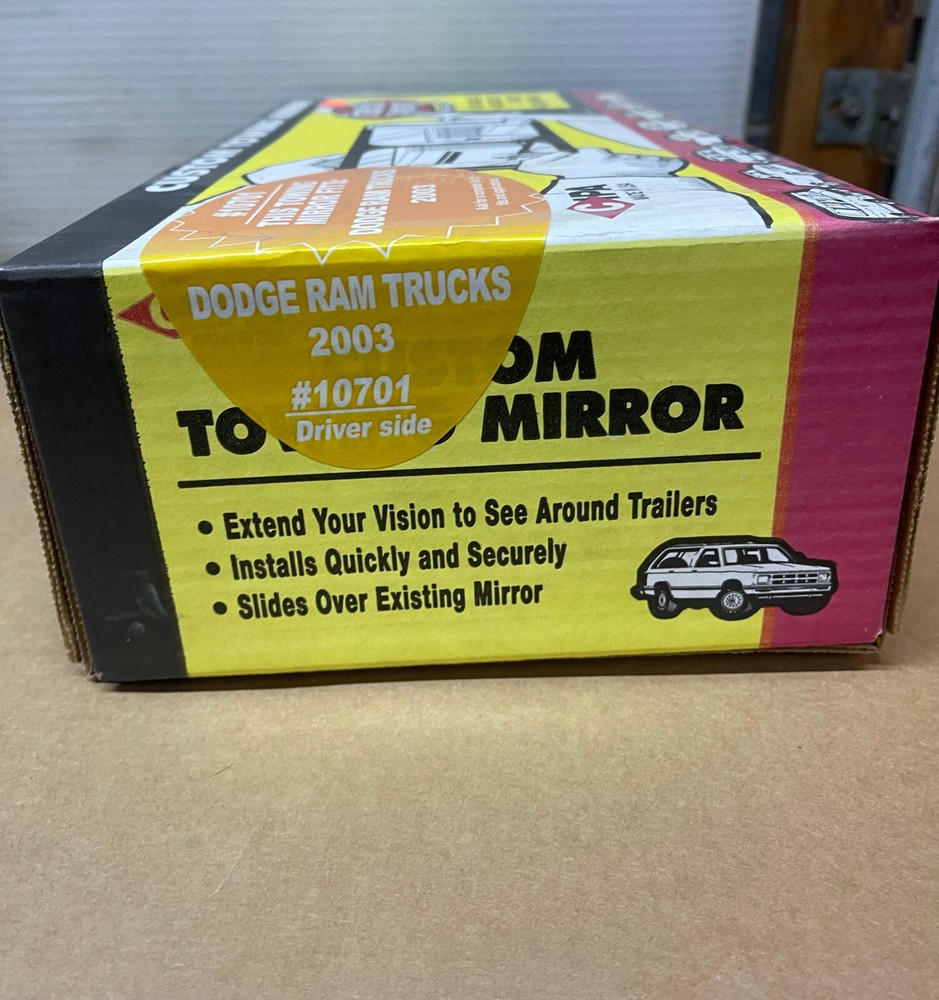 CIPA 10701 Custom Towing Driver Side Mir for 2003 Dodge Ram Trucks