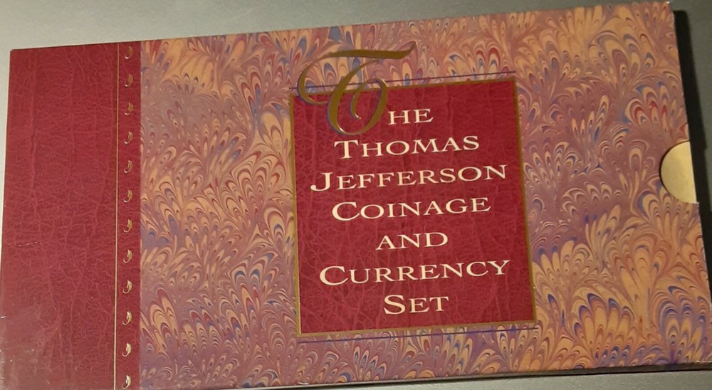 1993 Thomas Jefferson Coinage and Currency Set