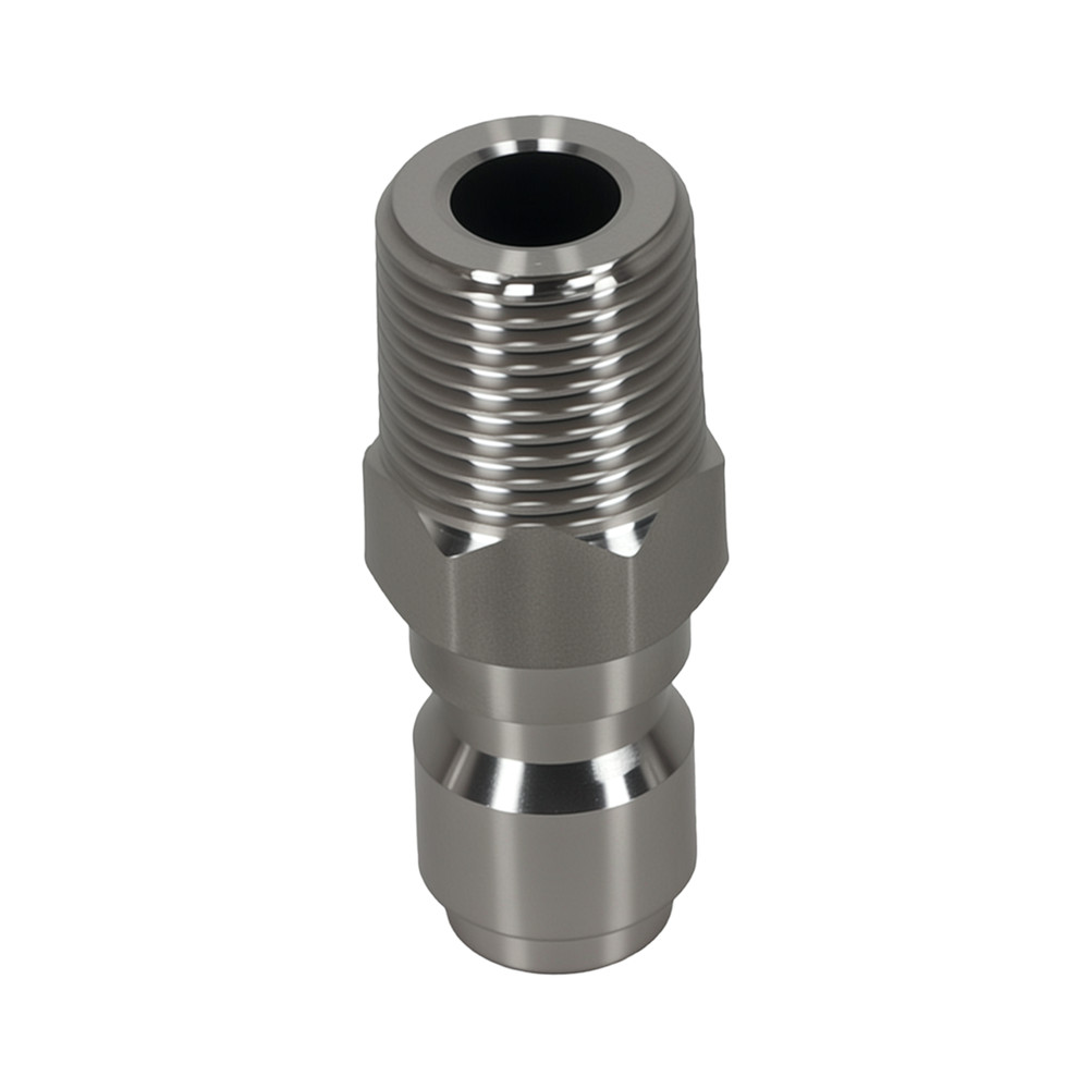 Pressure Washer 3/8" NPT Quick Connect Adapter Set Stainless Socket Plug 4x