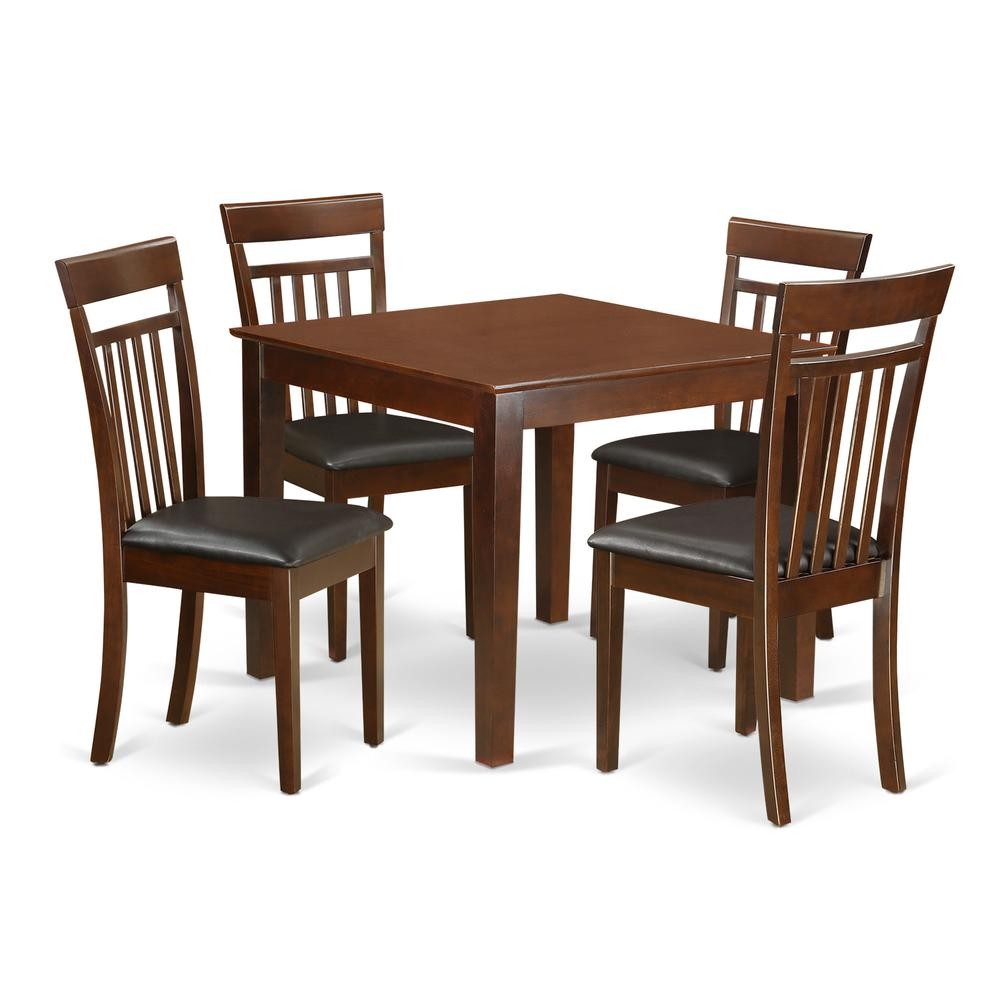 5  PC  Kitchen  Table  set  with  a  Dining  Table  and  4  Kitchen  Chairs ...