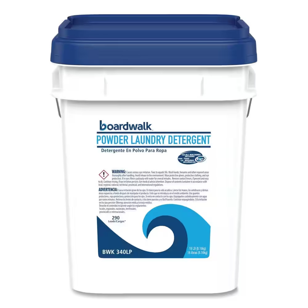 18 Lbs. Pail Crisp Clean Scent Laundry Detergent Powder