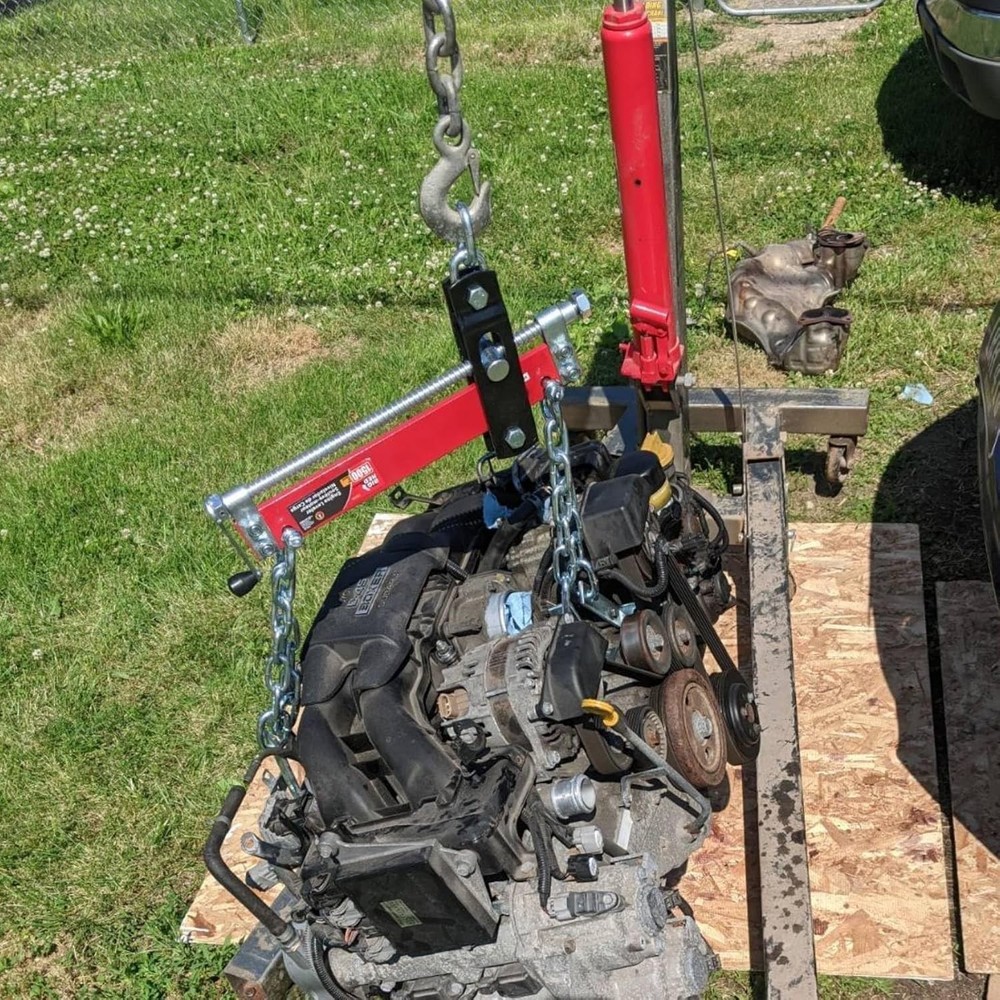 Durable Steel Engine Hoist Leveler with 3/4 Ton Capacity & Quick Adjust Handle