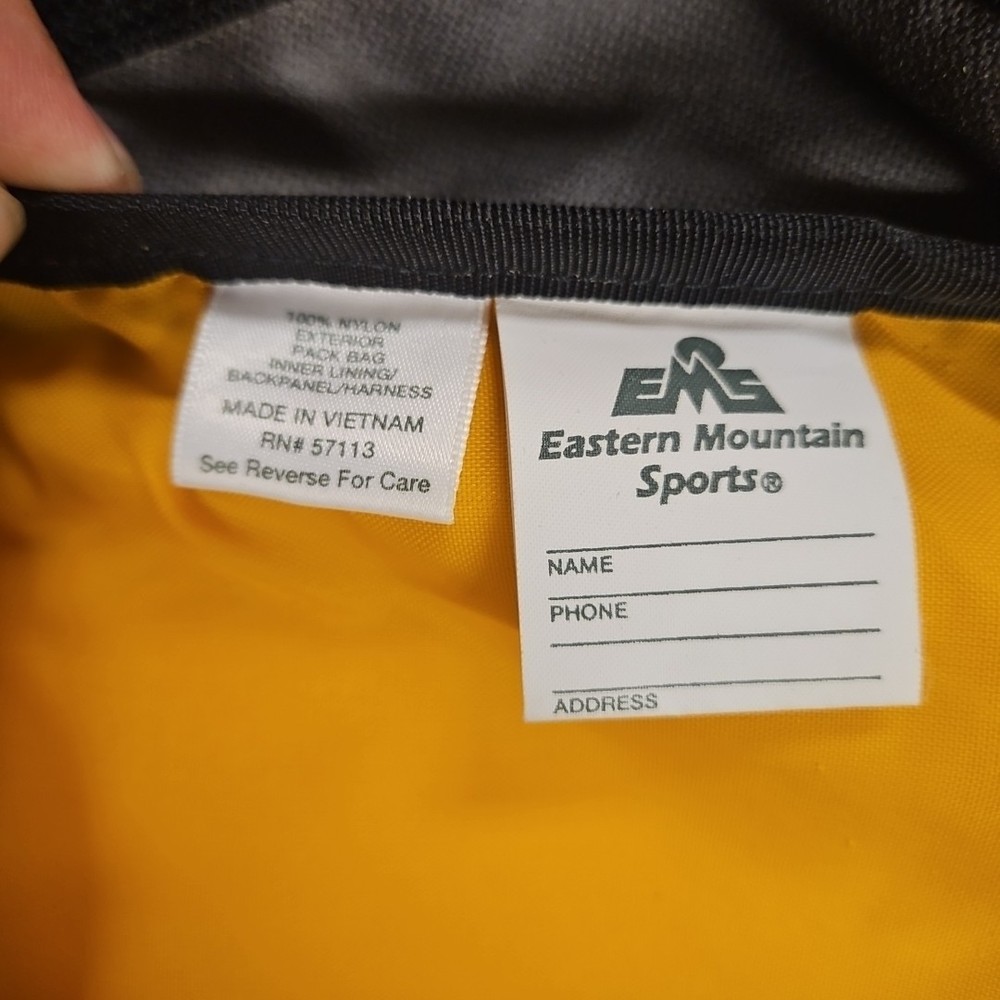 EMS Eastern Mountain Sports Aqua Day Backpack Hydration Bladder