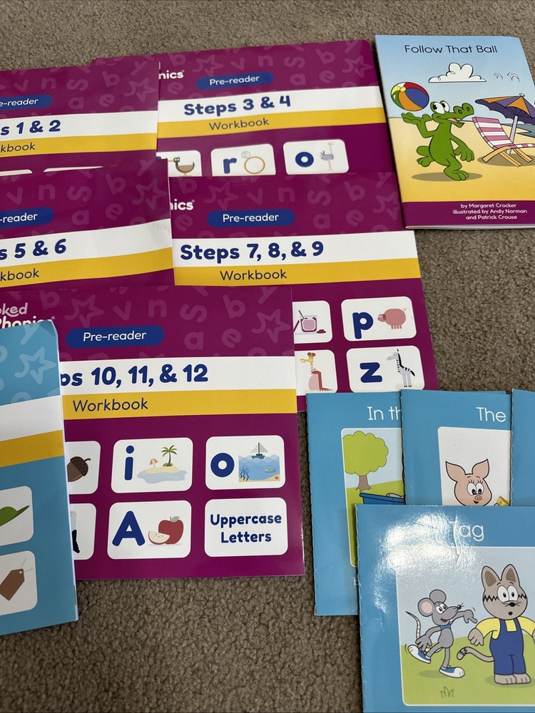 Hooked On Phonics Set Pre-K Kindergarten