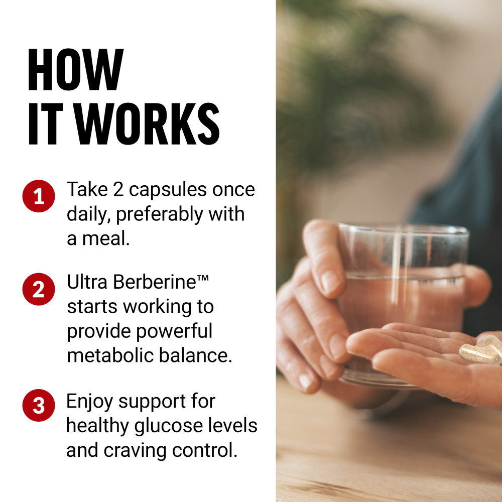 Force Factor Berberine 500mg, 60 Vegetable Capsules
